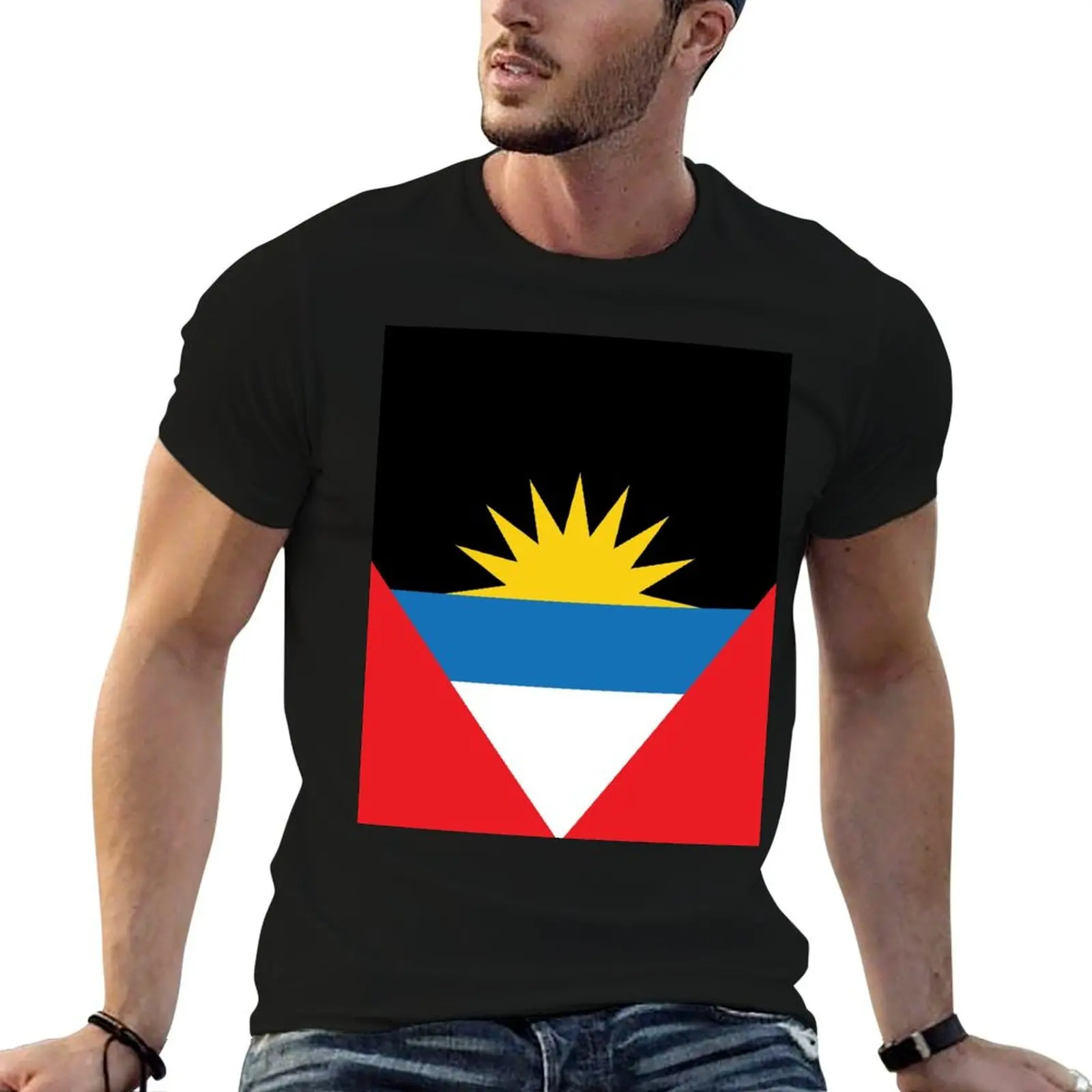 Antigua and Barbuda National Flag T-Shirt croswit shirt man Aesthetic clothing graphic t shirts t shirts men
Antigua and Barbuda National Flag T-Shirt croswit shirt man Aesthetic clothing graphic t shirts t shirts men