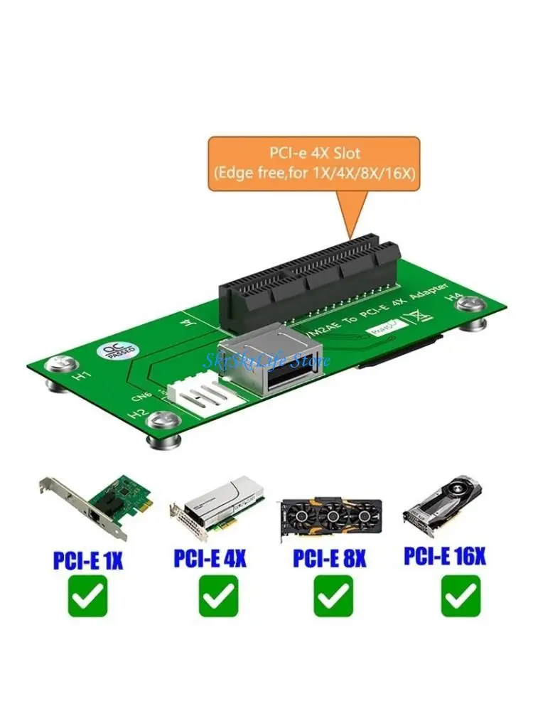 E65e mini pcie to pciexpress slot 4pin power adapter poard с вертикальной кабелем порта USB2.0
E65e mini pcie to pciexpress slot 4pin power adapter poard с вертикальной кабелем порта USB2.0