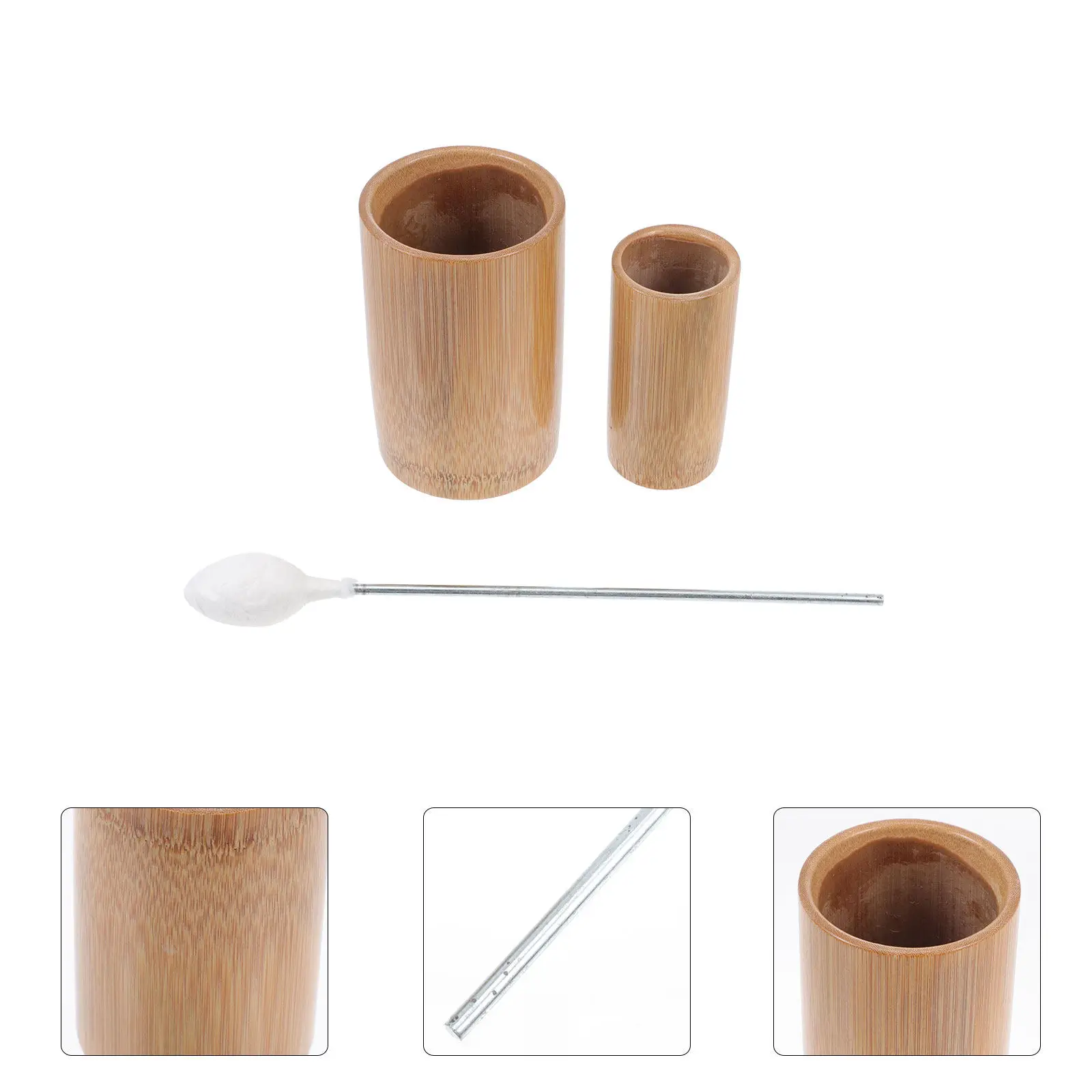 3Pcs Bamboo Cupping Cups Premium Strong Suction Home Salon Use Body Massage Therapy Tools Lightweight Smooth Edge Cupping
3Pcs Bamboo Cupping Cups Premium Strong Suction Home Salon Use Body Massage Therapy Tools Lightweight Smooth Edge Cupping