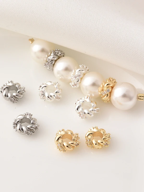 4K Gold Plated Pearl Bracelet DIY Handmade Sps Electroplated Silver Platinum Wheel Beads Accories Faion Jewelry
4K Gold Plated Pearl Bracelet DIY Handmade Sps Electroplated Silver Platinum Wheel Beads Accories Faion Jewelry