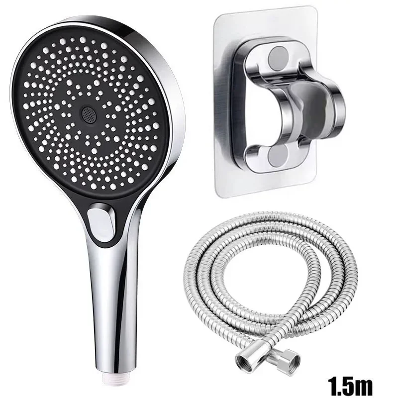 Large screen shower 3-speed mode portable shower accessories bathroom supplies shower knob complete set of accessories Bath
Large screen shower 3-speed mode portable shower accessories bathroom supplies shower knob complete set of accessories Bath