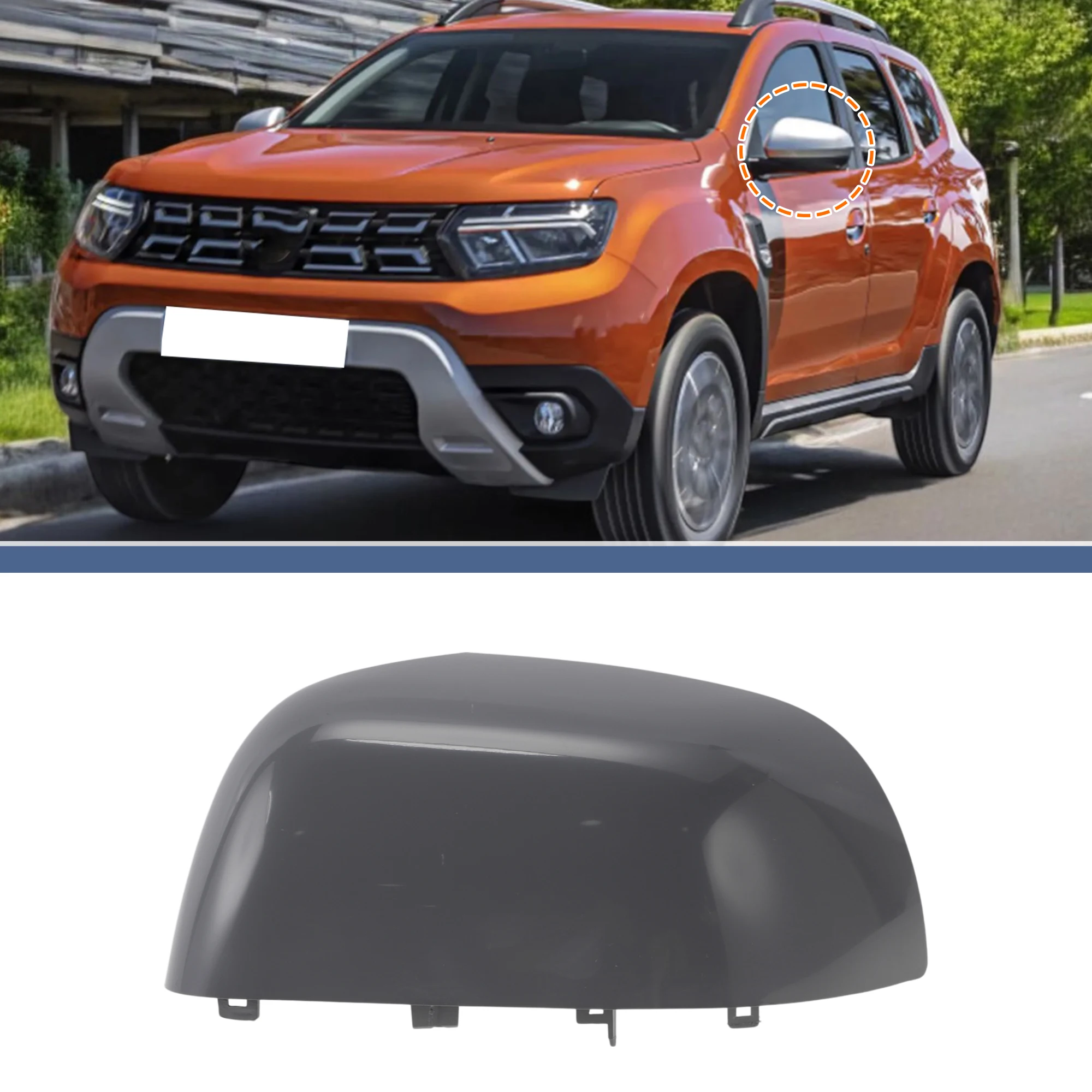 UXCELL левая сторона зеркала водителя, сменная крышка, глянцевый серый цвет для Dacia Duster 10-12
UXCELL левая сторона зеркала водителя, сменная крышка, глянцевый серый цвет для Dacia Duster 10-12