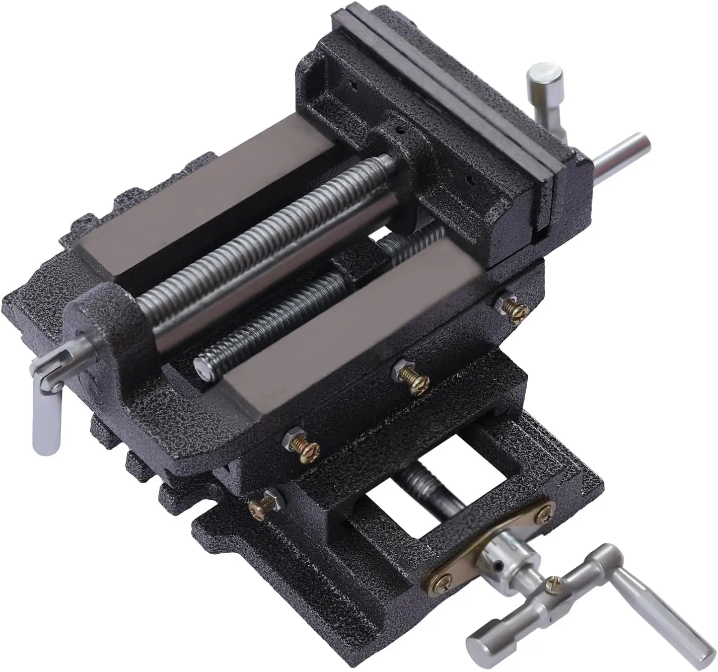 5" Cross Slide Drill Press Vise, X-Y Compound Bench Vise Meta Milling Cross Vise Clamp Machine 2-Way Slide
5" Cross Slide Drill Press Vise, X-Y Compound Bench Vise Meta Milling Cross Vise Clamp Machine 2-Way Slide