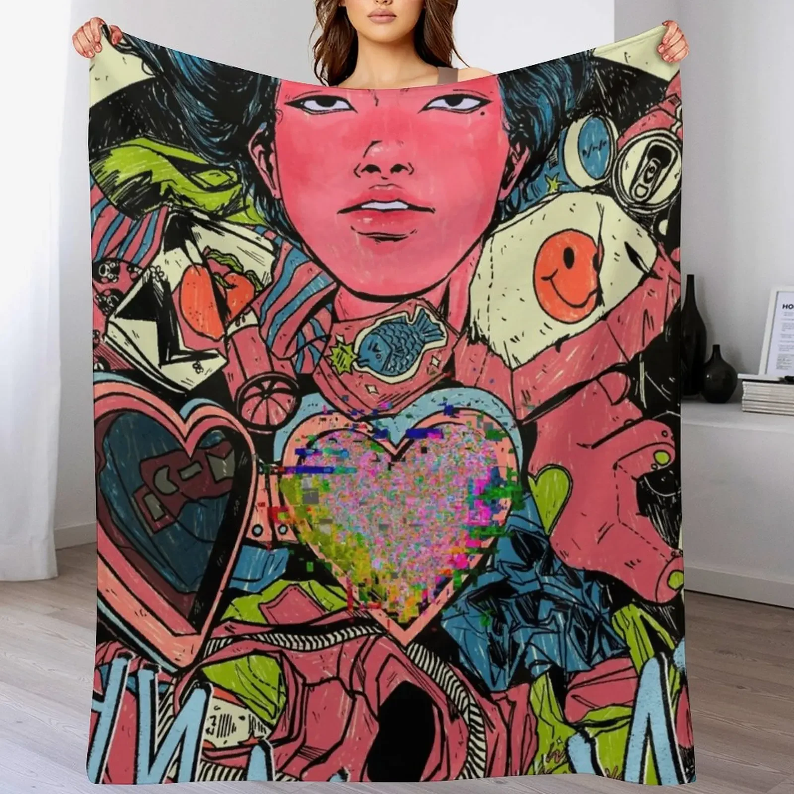 washing machine heart - mitski Throw Blanket Sleeping Bag Beautifuls Bed Fashionable Blankets
washing machine heart - mitski Throw Blanket Sleeping Bag Beautifuls Bed Fashionable Blankets