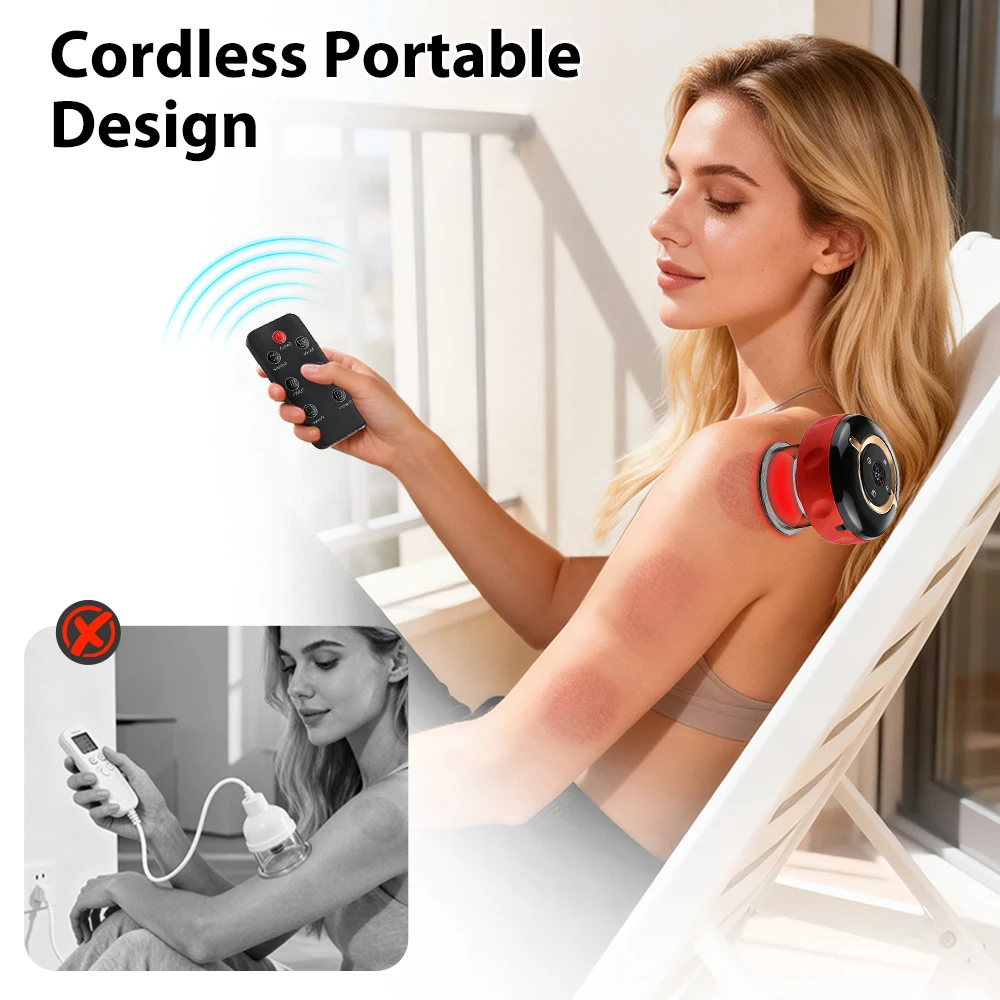 Электрический вакуумный массажер для баночного массажа и Гуаша с 12 уровнями регулировки, для домашнего использования
Электрический вакуумный массажер для баночного массажа и Гуаша с 12 уровнями регулировки, для домашнего использования