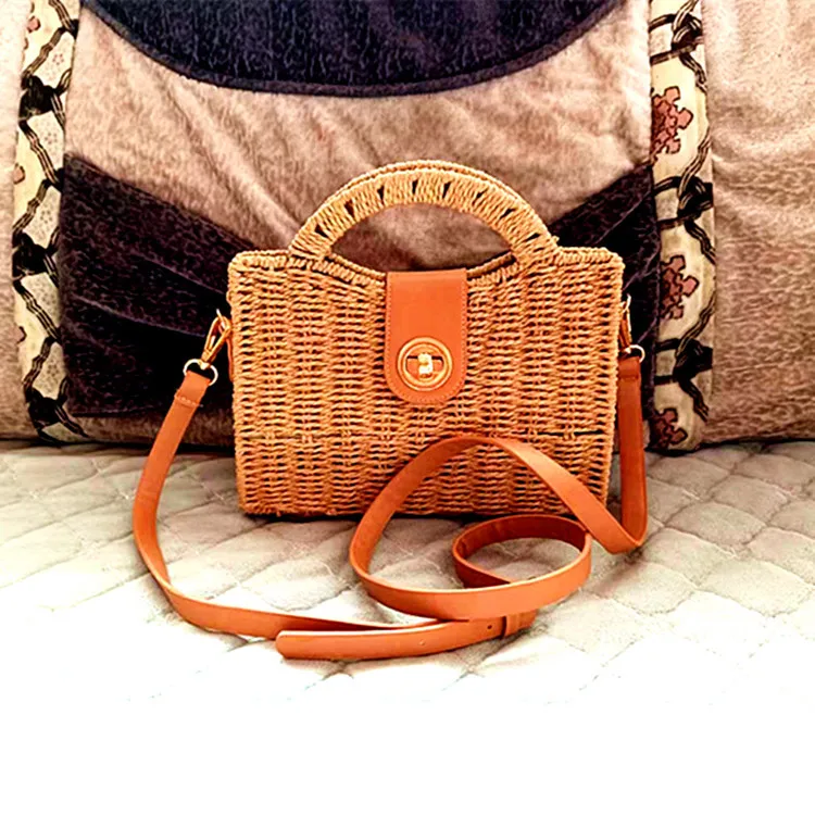 2024 New Original Hand Woven Bag Handbag Straw Bag Fashion Leisure Bag Shoulder Retro Beach Bag
2024 New Original Hand Woven Bag Handbag Straw Bag Fashion Leisure Bag Shoulder Retro Beach Bag