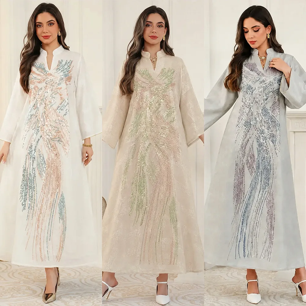 Mt568 New Beaded Sequin Women's Clothes V-neck Long Dress Elegant Dress Party Travel Dress For Women Lace Party
Mt568 New Beaded Sequin Women's Clothes V-neck Long Dress Elegant Dress Party Travel Dress For Women Lace Party