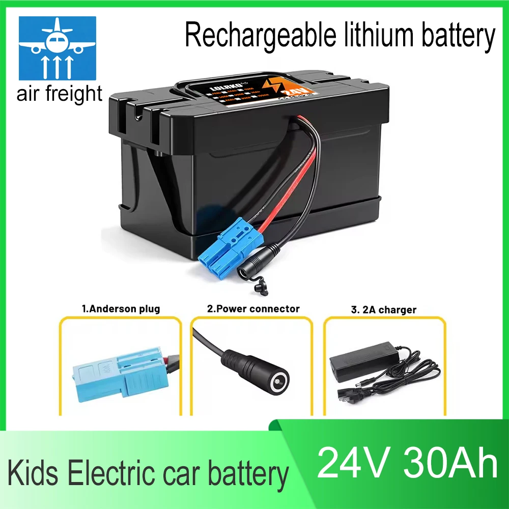 24V 50Ah For Power Wheels, 24 Volt Replacement Li-ion Battery for Ride-On Cars & Toys, Lightweight and Long-Lasting
24V 50Ah For Power Wheels, 24 Volt Replacement Li-ion Battery for Ride-On Cars & Toys, Lightweight and Long-Lasting