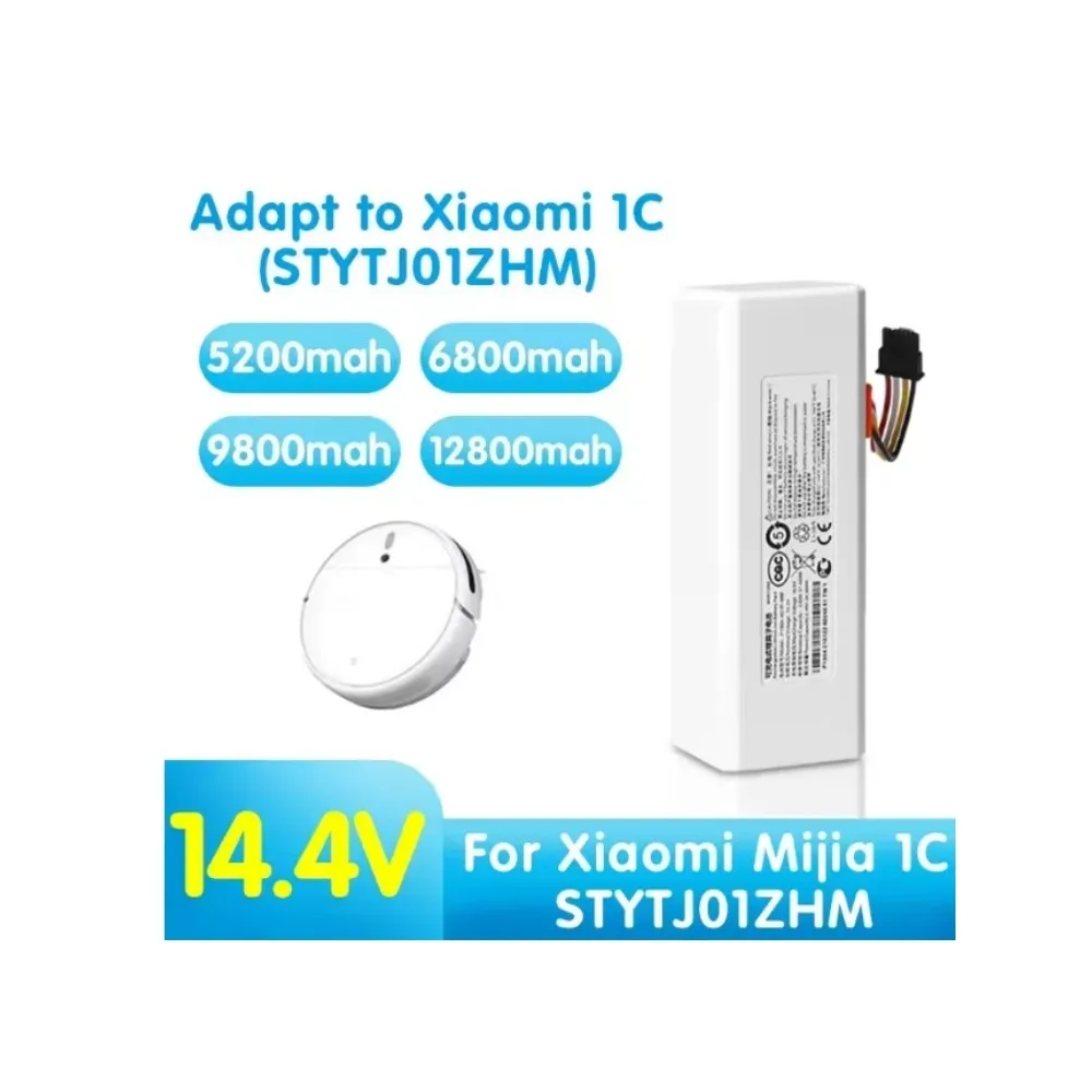 Original Robot Battery 1C P1904-4S1P-MM for Xiaomi Mijia Mi Vacuum Cleaner Sweeping Mopping Robot Replacement Battery G1
Original Robot Battery 1C P1904-4S1P-MM for Xiaomi Mijia Mi Vacuum Cleaner Sweeping Mopping Robot Replacement Battery G1