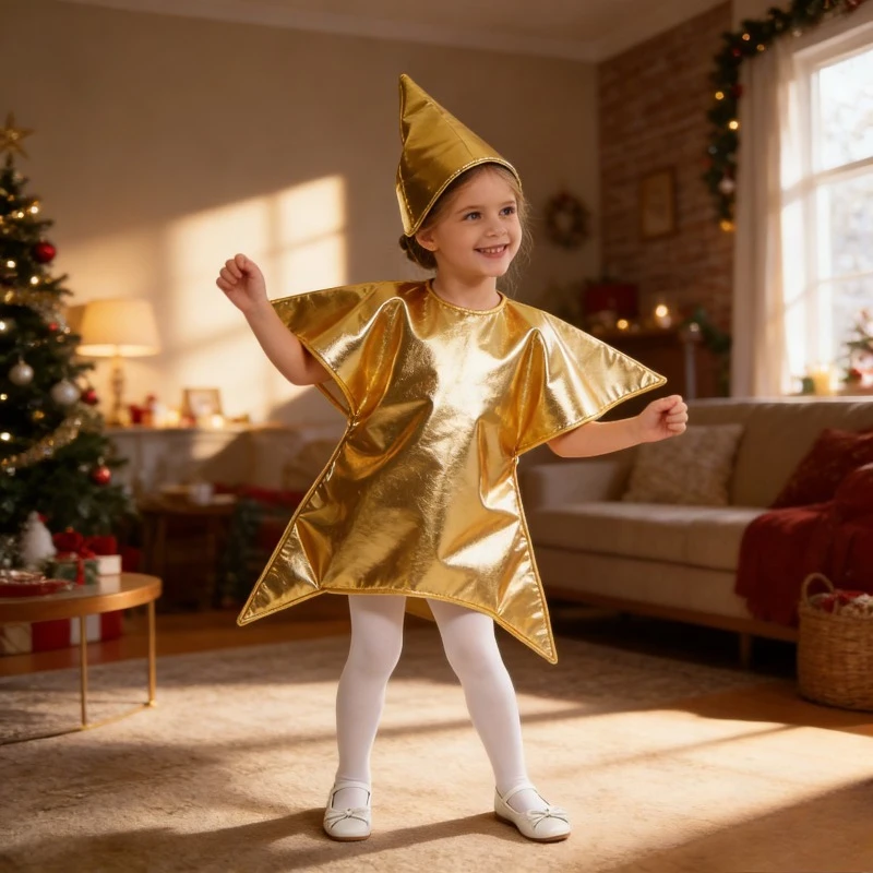 Костюм для выступлений со звездой на голове, детский карнавальный костюм, сценический костюм для школы, праздничный костюм для вечеринки
Костюм для выступлений со звездой на голове, детский карнавальный костюм, сценический костюм для школы, праздничный костюм для вечеринки