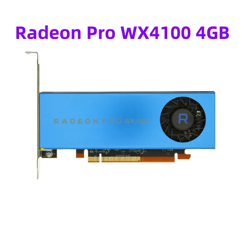 Оригинальная графическая карта Radeon Pro WX4100 4 Гб, профессиональная графическая карта 4K 5K 8K, дизайн САПР
Оригинальная графическая карта Radeon Pro WX4100 4 Гб, профессиональная графическая карта 4K 5K 8K, дизайн САПР