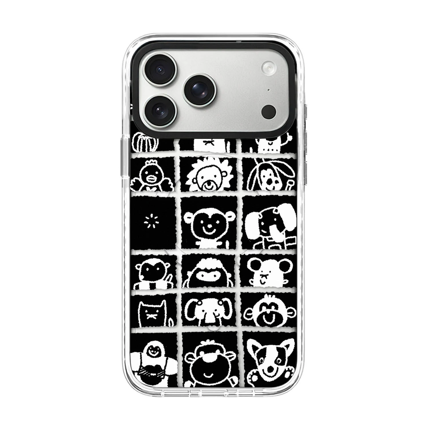 Cute Checkered Cartoon Acrylic Black Border Magnetic Case: Compatible with IPhone 17 16 15 14 13 12 Pro Max 17 Air
Cute Checkered Cartoon Acrylic Black Border Magnetic Case: Compatible with IPhone 17 16 15 14 13 12 Pro Max 17 Air