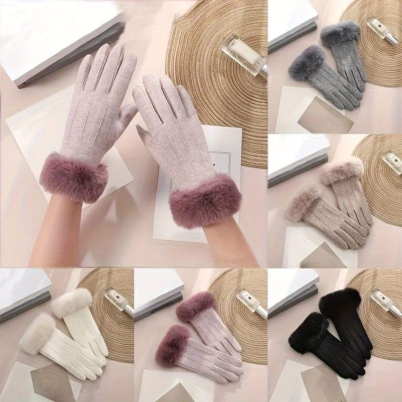 Winter Women's Warm Gloves, Thickened Anti Cold Outdoor Windproof and Heat Storage Touch Screen Gloves
Winter Women's Warm Gloves, Thickened Anti Cold Outdoor Windproof and Heat Storage Touch Screen Gloves