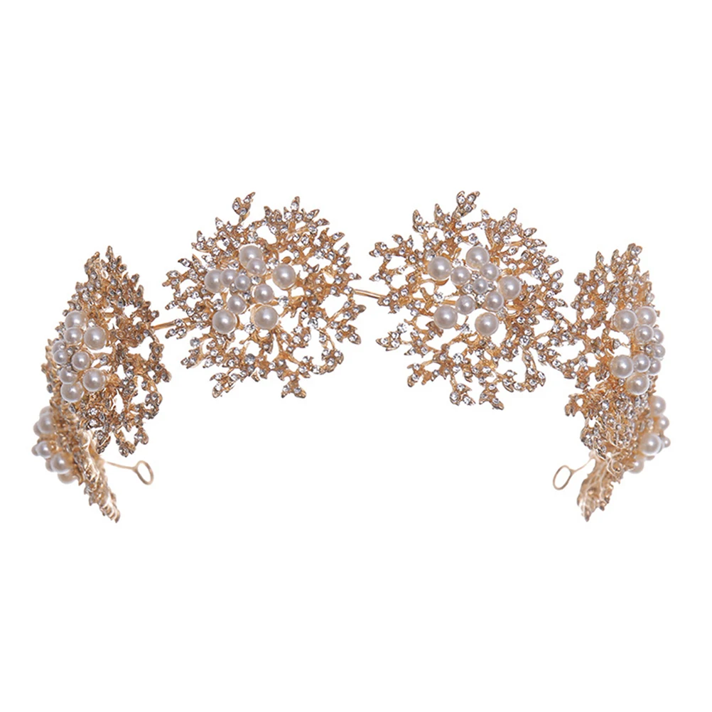 Pearl Flower Headdress Hairband Wedding Headwear Alloy Jewelry Pearl Decor Girls Accessory Banquet Party Hair Tool
Pearl Flower Headdress Hairband Wedding Headwear Alloy Jewelry Pearl Decor Girls Accessory Banquet Party Hair Tool
