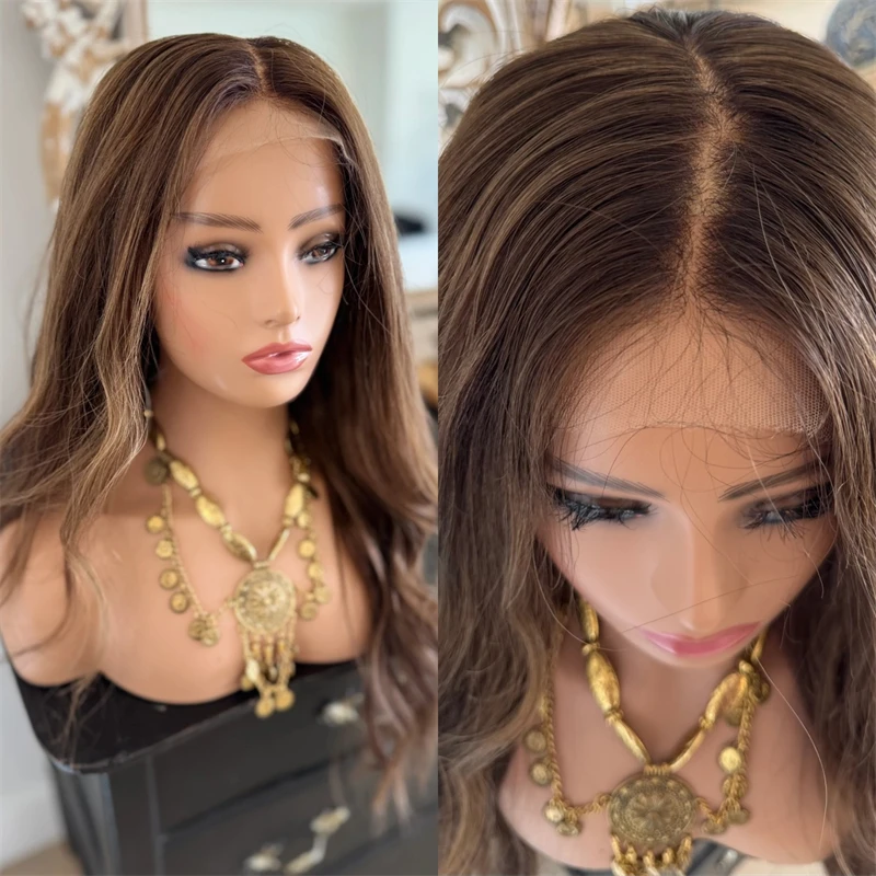 13x4 Ombre Caramel Brown Synthetic HD Lace Front Wig Heat Resistant Wig Glueless Wig Natural Preplucked Hairline with Baby Hair
13x4 Ombre Caramel Brown Synthetic HD Lace Front Wig Heat Resistant Wig Glueless Wig Natural Preplucked Hairline with Baby Hair
