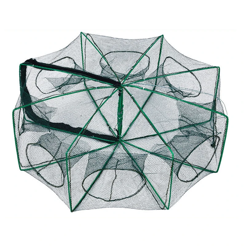 Polygonal Fish Guard Basket Metal Fishing Guard Basket Foldable Fishing Crab Crayfish Trap For Fishing Catch Cage
Polygonal Fish Guard Basket Metal Fishing Guard Basket Foldable Fishing Crab Crayfish Trap For Fishing Catch Cage
