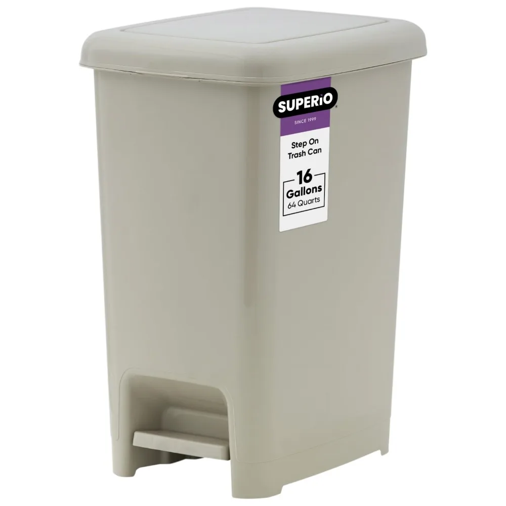 Тонкий мусорный бак с ножной педалью, 64 кварты, большой мусорный бак, прочный пластиковый мусорный бак со съемным ведром, кухонный бак
Тонкий мусорный бак с ножной педалью, 64 кварты, большой мусорный бак, прочный пластиковый мусорный бак со съемным ведром, кухонный бак