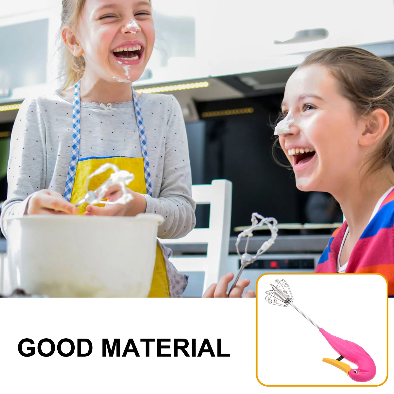 Stainless Steel Egg Whisk Kitchen Baking Tool Cream Butter Mixer Efficient Sturdy Wear-resistant Ergonomic Handle Easy Operation
Stainless Steel Egg Whisk Kitchen Baking Tool Cream Butter Mixer Efficient Sturdy Wear-resistant Ergonomic Handle Easy Operation