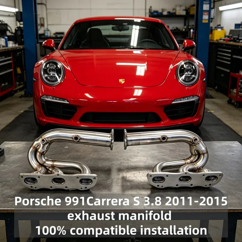Выхлопные трубы (даунпайп) для Porsche 991 Carrera S 3.8 2011-2015, коллектор из нержавеющей стали, улучшение характеристик
Выхлопные трубы (даунпайп) для Porsche 991 Carrera S 3.8 2011-2015, коллектор из нержавеющей стали, улучшение характеристик