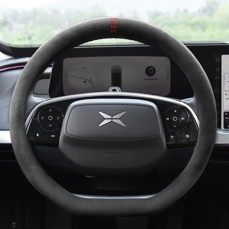 For Xiaopeng Xpeng P7 P5 G3 G6 G9 Non-Slip Four Season Universal Suede Steering Wheel Cover Wrap Car Interior Accessory
For Xiaopeng Xpeng P7 P5 G3 G6 G9 Non-Slip Four Season Universal Suede Steering Wheel Cover Wrap Car Interior Accessory
