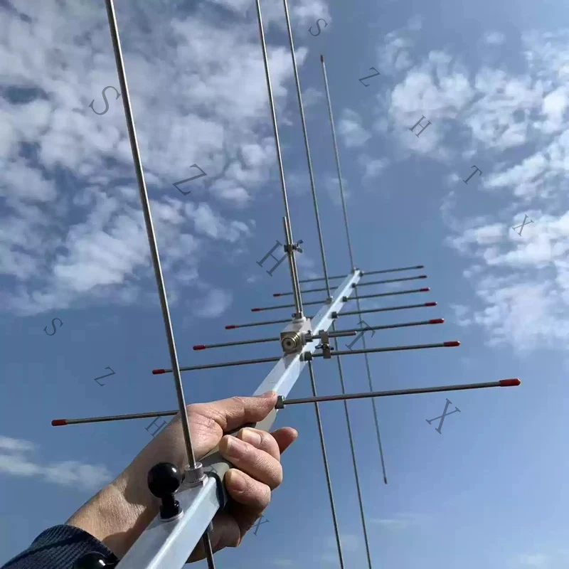 60W U7V4 Handheld Dual Section Type Low Elevation Striking Space Station Connected Picture Yagi Antenna
60W U7V4 Handheld Dual Section Type Low Elevation Striking Space Station Connected Picture Yagi Antenna 