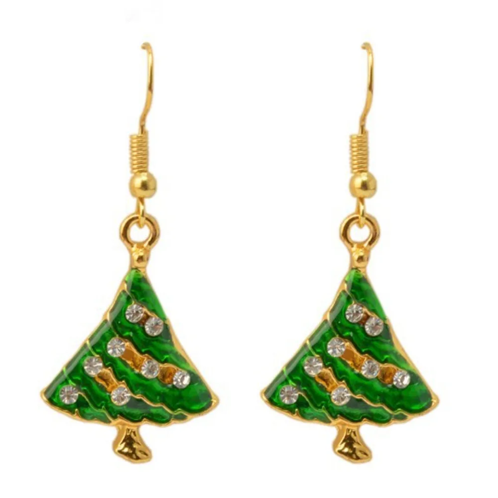 KITYKISS Christmas Tree Earrings Alloy Oil Drip Diamond Charm Earrings, Christmas Gift Jewelry
KITYKISS Christmas Tree Earrings Alloy Oil Drip Diamond Charm Earrings, Christmas Gift Jewelry