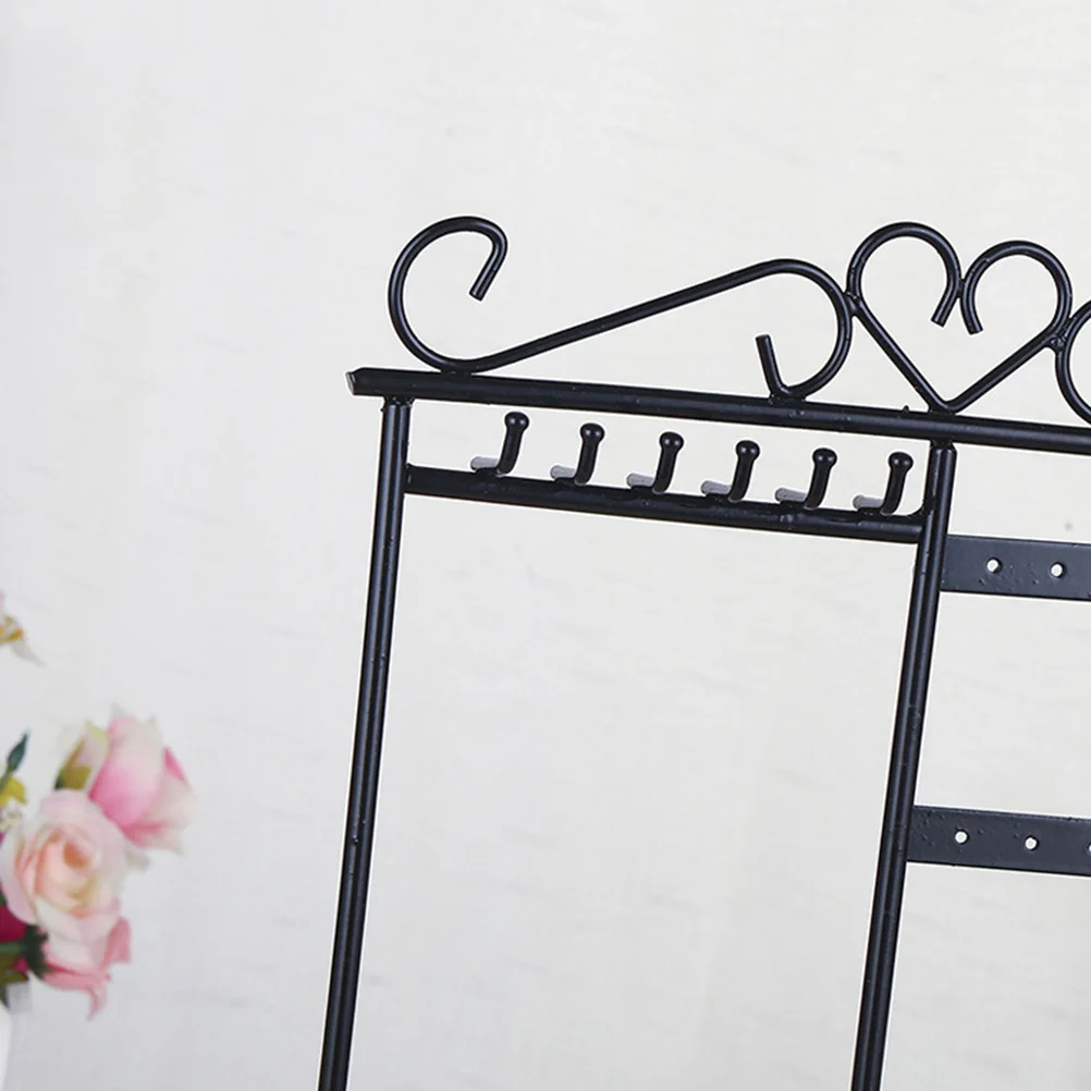 Jewelry Display Stand Iron Jewelry Organizer Stand Hanger For Earrings Necklaces Bracelets Rings Vintage Ergonomic Desktop
Jewelry Display Stand Iron Jewelry Organizer Stand Hanger For Earrings Necklaces Bracelets Rings Vintage Ergonomic Desktop