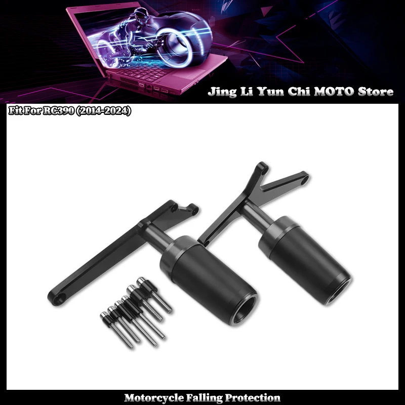 Fit For KTM RC 390 RC390 2014-2024 2023 2022 2021 Motorcycle Falling Protection Frame Slider Fairing Guard Crash Pad Protector
Fit For KTM RC 390 RC390 2014-2024 2023 2022 2021 Motorcycle Falling Protection Frame Slider Fairing Guard Crash Pad Protector