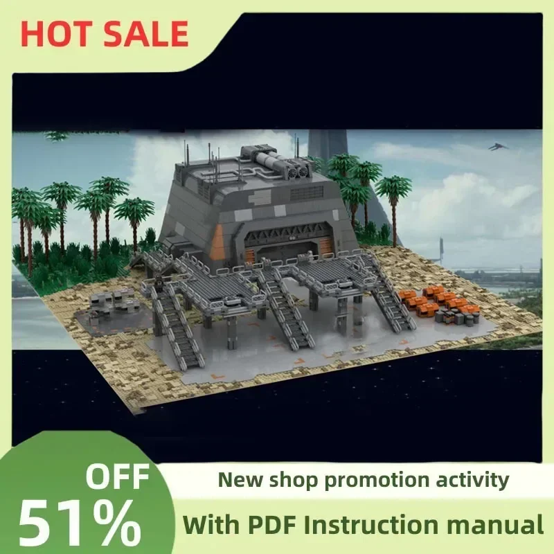 New Famous Star Battle Movie Moc Armored Bunker with Landing Platform Model Custom Puzzles Diy Creative Ideas Toys Gifts
New Famous Star Battle Movie Moc Armored Bunker with Landing Platform Model Custom Puzzles Diy Creative Ideas Toys Gifts