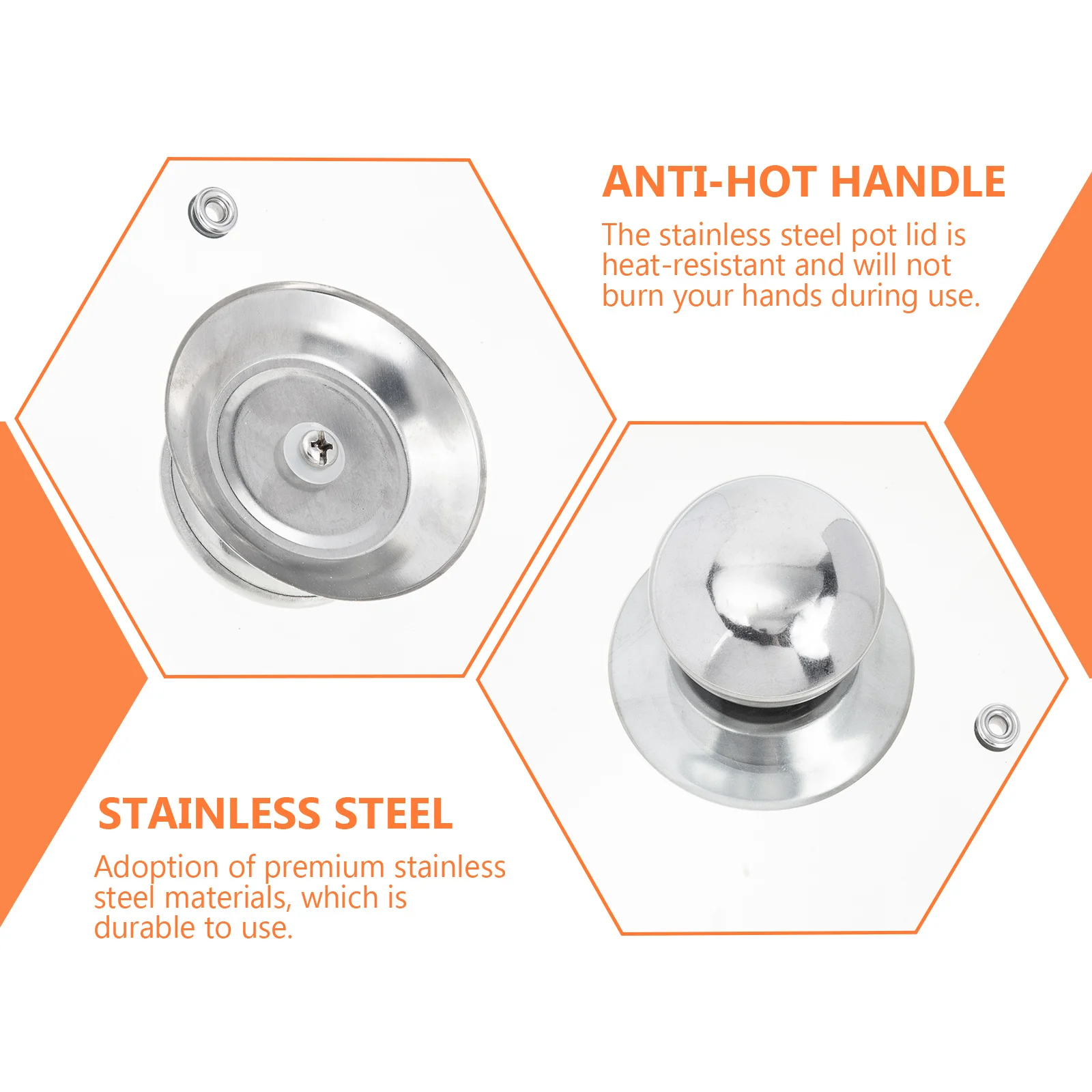 Крышка кастрюли из нержавеющей стали с видимым стеклянным окном, многофункциональная крышка вока для кухни, использования в отеле, термостойкая 
Крышка кастрюли из нержавеющей стали с видимым стеклянным окном, многофункциональная крышка вока для кухни, использования в отеле, термостойкая