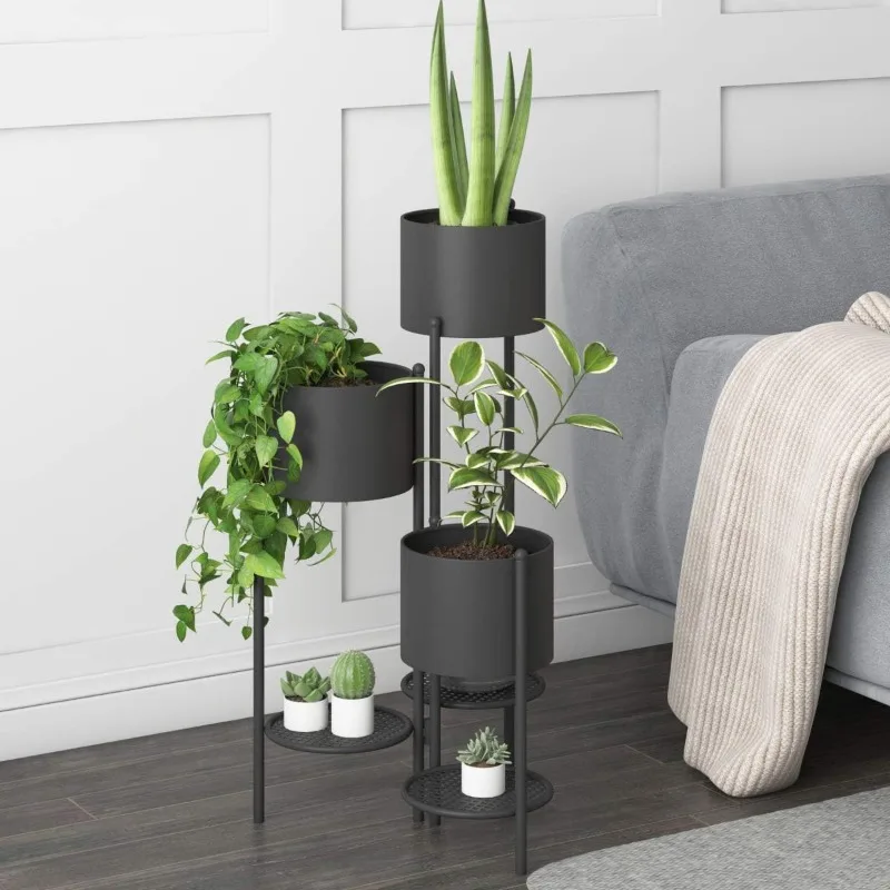 Metal Plant Stand, 6 Tier 6 Potted Indoor Flower Pot Stand Holder Shelf, Foldable Decorative Display Rack for Multiple Potted
Metal Plant Stand, 6 Tier 6 Potted Indoor Flower Pot Stand Holder Shelf, Foldable Decorative Display Rack for Multiple Potted