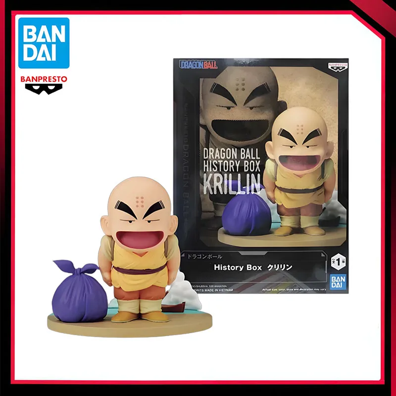 В наличии: Оригинальные коллекционные фигурки Bandai Banpresto History Box по аниме Dragon Ball - Крилин, ПВХ, модель, игрушка, подарок, украшение
В наличии: Оригинальные коллекционные фигурки Bandai Banpresto History Box по аниме Dragon Ball - Крилин, ПВХ, модель, игрушка, подарок, украшение