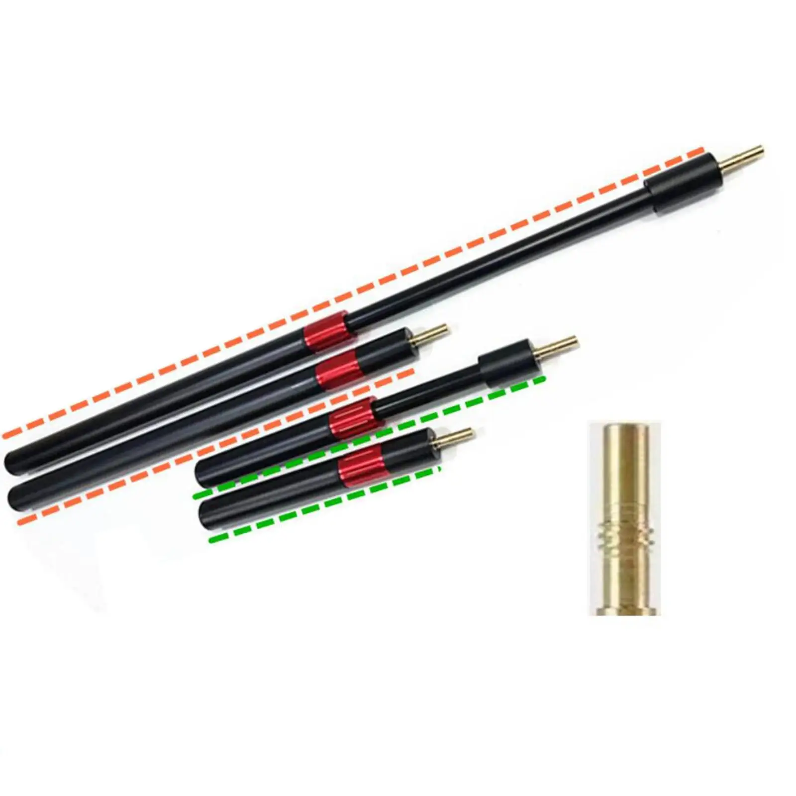 Billiards Cue Extension Cue End Lengthener Telescopic Billiard Connect Shaft Attachment for Billiard Enthusiast Practice
Billiards Cue Extension Cue End Lengthener Telescopic Billiard Connect Shaft Attachment for Billiard Enthusiast Practice