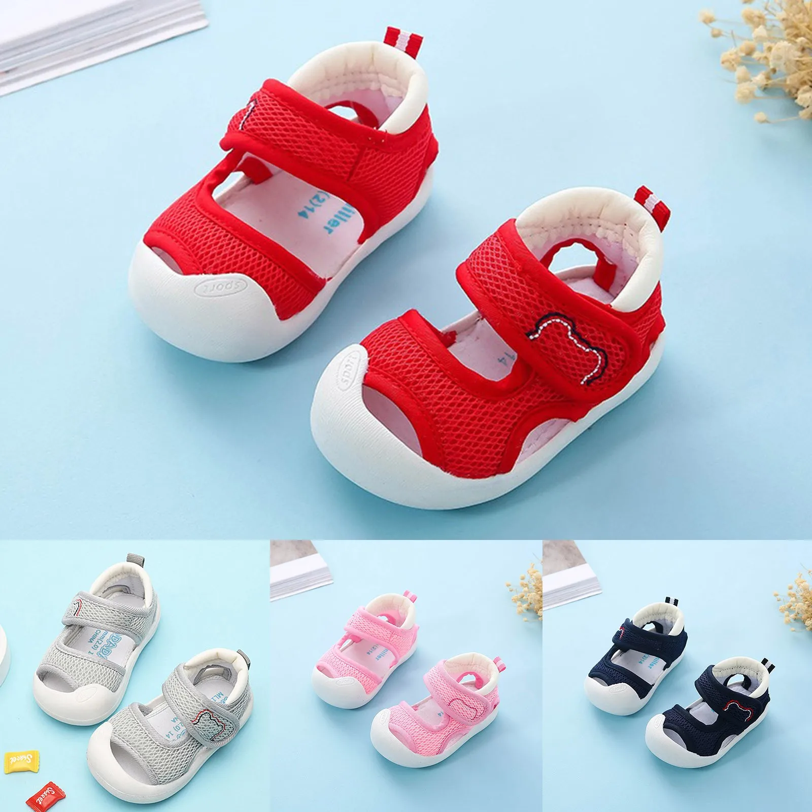 1-3 Years Baby Walking Shoes Boys & Girls Anti-kick Breathable Comfortable Wear-resistant Sandals Child Soft-soled Toddler Shoes
1-3 Years Baby Walking Shoes Boys & Girls Anti-kick Breathable Comfortable Wear-resistant Sandals Child Soft-soled Toddler Shoes