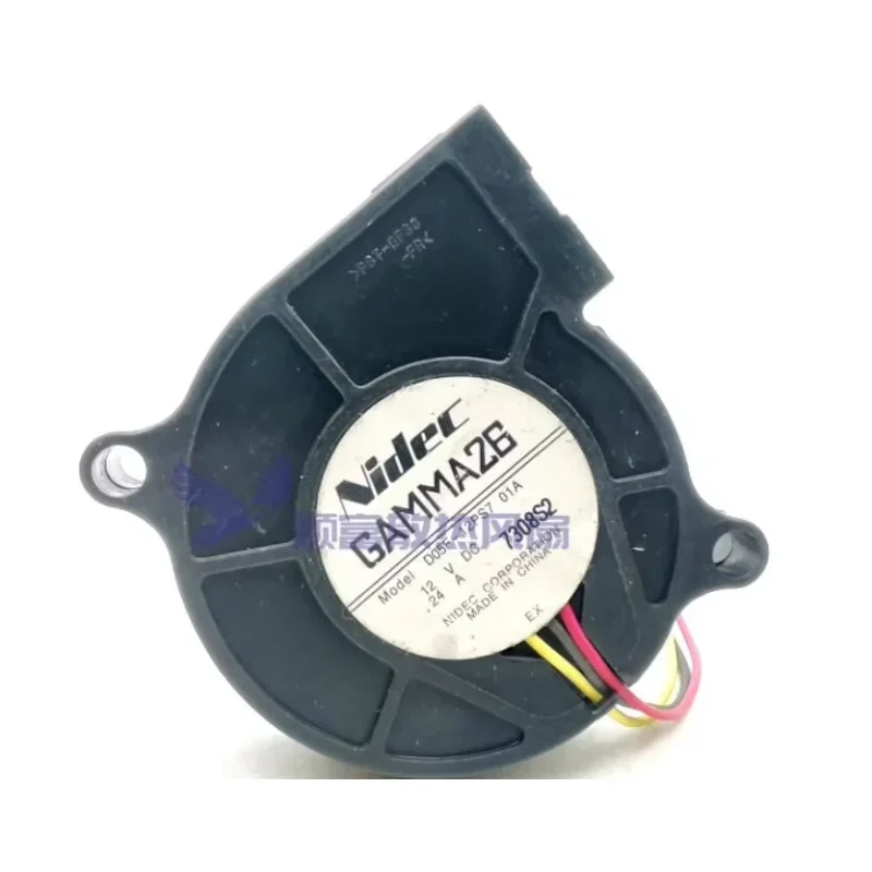 Nidec D05F-12PS7 DC 12V 0.24A 50x50x15mm 3-Wire Server Cooling Fan
Nidec D05F-12PS7 DC 12V 0.24A 50x50x15mm 3-Wire Server Cooling Fan