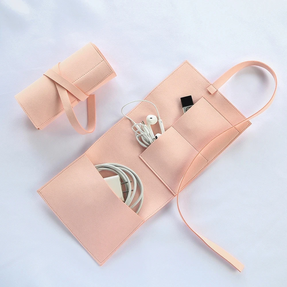 Pink Travel Cable Storage Multi-Function Jewelry Gift Bag Gadget Organizer Microfiber Roll Up Pouch Hard Drive Earphone Charger
Pink Travel Cable Storage Multi-Function Jewelry Gift Bag Gadget Organizer Microfiber Roll Up Pouch Hard Drive Earphone Charger