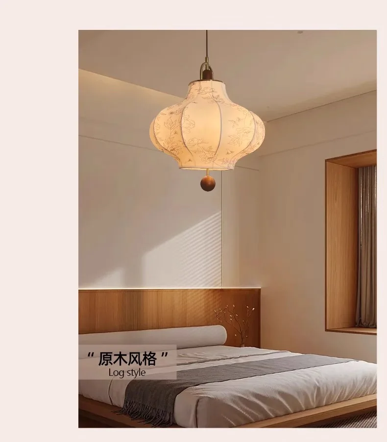 Japanese Wabi-sabi Retro Pendant Lights Led E27 Romantic Fabric Art Decorative Hanging Lamp Bedroom Bedroom Tea/dining Room Cafe
Japanese Wabi-sabi Retro Pendant Lights Led E27 Romantic Fabric Art Decorative Hanging Lamp Bedroom Bedroom Tea/dining Room Cafe