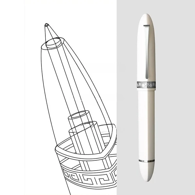 MAJOHN V60 Triangular Piston Resin Germany Schmidt Refill Signature Ballpoint Pen Silky Grip Writing Student Gift Pen Supplies
MAJOHN V60 Triangular Piston Resin Germany Schmidt Refill Signature Ballpoint Pen Silky Grip Writing Student Gift Pen Supplies