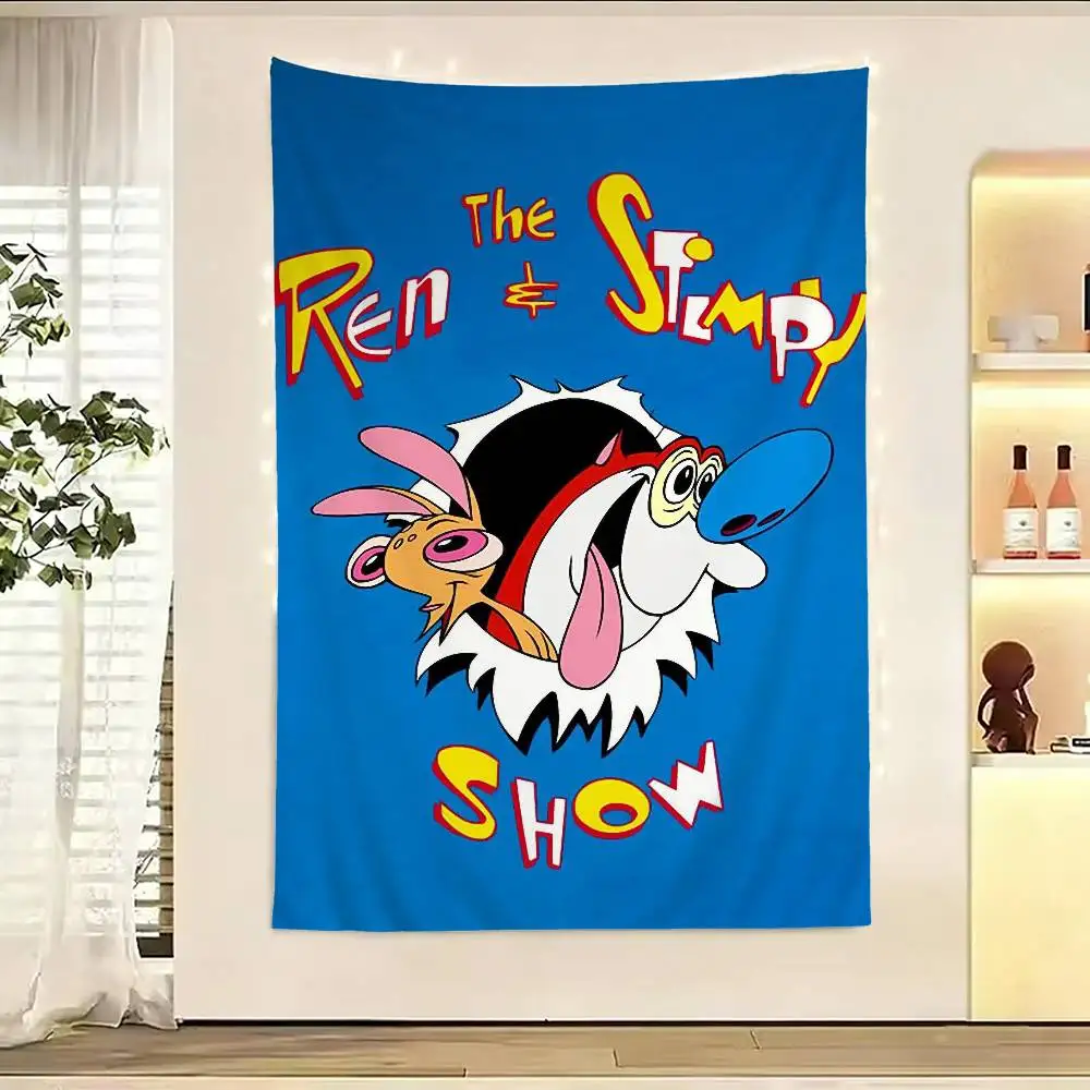 The R-Ren and Stimpy Show Flags Wall Hanging Background Art Banner for Bedroom Home Outdoor Decor
The R-Ren and Stimpy Show Flags Wall Hanging Background Art Banner for Bedroom Home Outdoor Decor