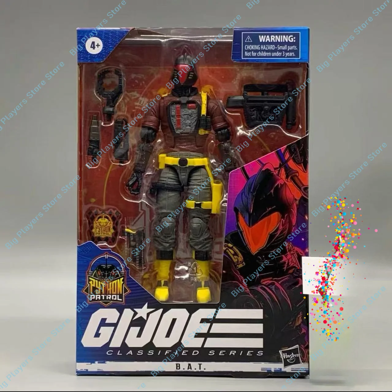 Hasbro G.I.Joe Special Forces Python Patrol BAT Bat Monster Top Secret Series 6-inch Action Doll
Hasbro G.I.Joe Special Forces Python Patrol BAT Bat Monster Top Secret Series 6-inch Action Doll