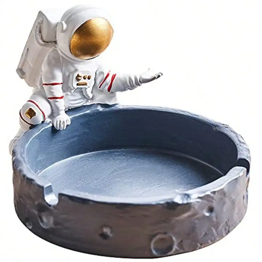 Astronaut Ashtray Cigar Ashtray Decorative Modern Ashtray For Home Office Indoor Outdoor Patio Use
Astronaut Ashtray Cigar Ashtray Decorative Modern Ashtray For Home Office Indoor Outdoor Patio Use