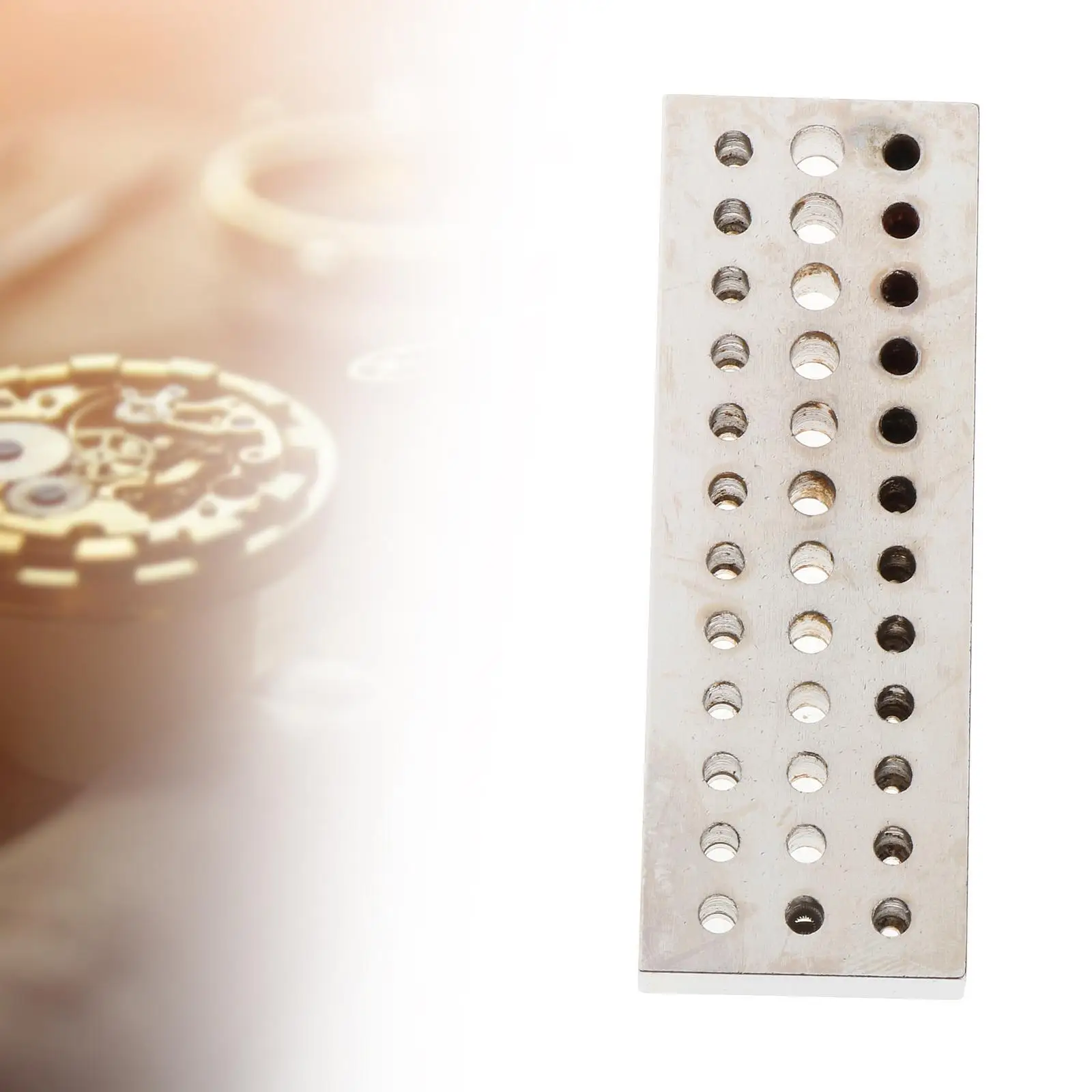 36Holes Steel Plate Hole Punching Board Professional Easy to Use Lightweight Multipurpose Accessory Metal Carving Block
36Holes Steel Plate Hole Punching Board Professional Easy to Use Lightweight Multipurpose Accessory Metal Carving Block