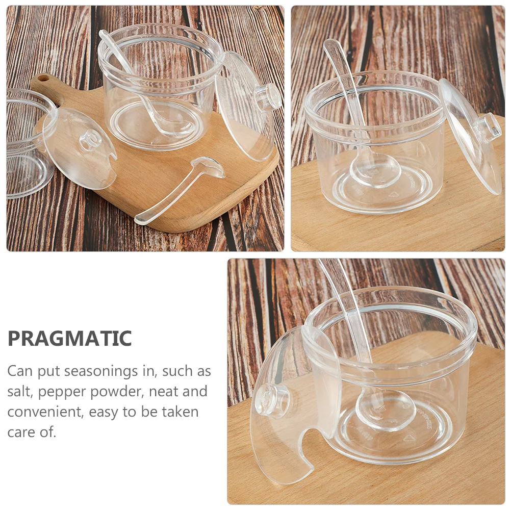 2Pcs Flavor Storage Bottle Clear Acrylic Seasoning Box for Kitchen Use Salt Pepper Sugar Garlic Powder Spice Container with Lid
2Pcs Flavor Storage Bottle Clear Acrylic Seasoning Box for Kitchen Use Salt Pepper Sugar Garlic Powder Spice Container with Lid