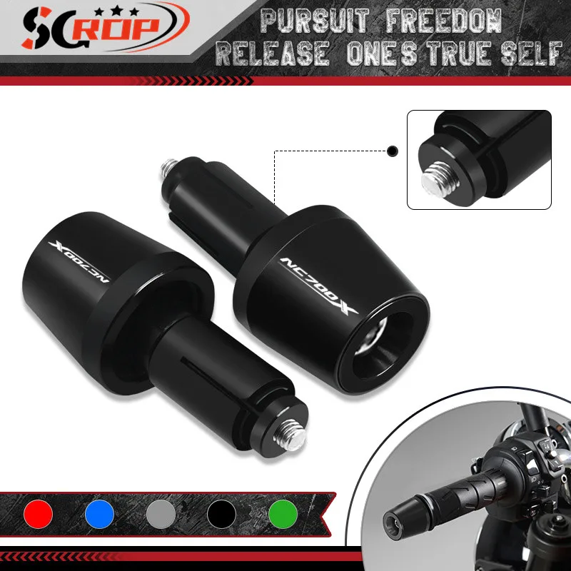 New For Honda NC700X NC700S 12-24 NC750X NC750S 17-24 7/8''22 MM Motorcycle Handlebar Ends Plugs Slider Caps Grips nc700x nc750x
New For Honda NC700X NC700S 12-24 NC750X NC750S 17-24 7/8''22 MM Motorcycle Handlebar Ends Plugs Slider Caps Grips nc700x nc750x