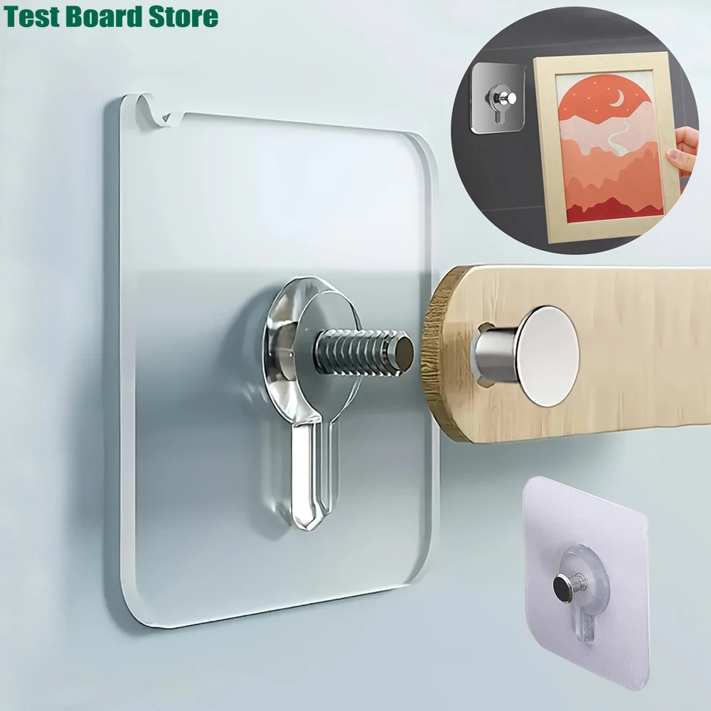 10Pce self-adhesive seamless wall hanger without drilling, suitable for photo frames, posters - strong adhesive hanging hooks, w
10Pce self-adhesive seamless wall hanger without drilling, suitable for photo frames, posters - strong adhesive hanging hooks, w