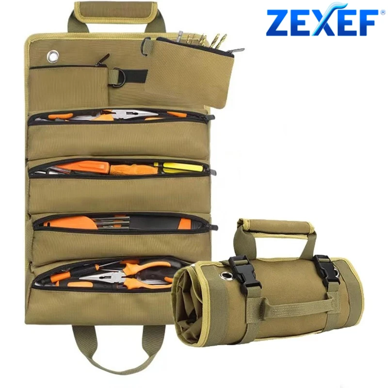 ZEXEF многоцелевая сумка для инструментов, высококачественная профессиональная карманная сумка для инструментов, свернутая портативная сумка-органайзер для небольших инструментов
ZEXEF многоцелевая сумка для инструментов, высококачественная профессиональная карманная сумка для инструментов, свернутая портативная сумка-органайзер для небольших инструментов