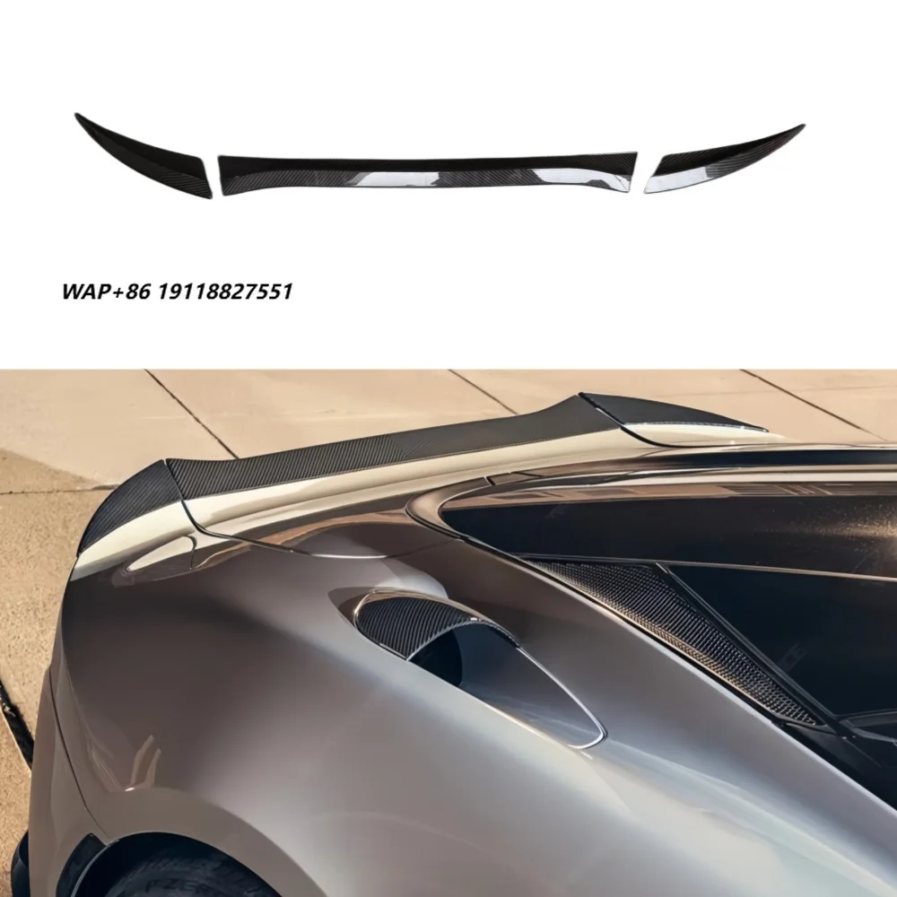 N-style Dry Carbon Fiber Rear Spoiler, Trunk Spoiler Body Parts Modification Suitable for McLaren GT
N-style Dry Carbon Fiber Rear Spoiler, Trunk Spoiler Body Parts Modification Suitable for McLaren GT