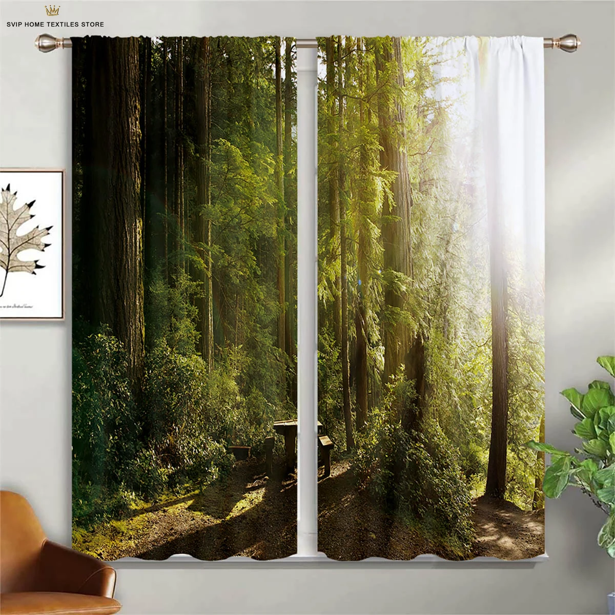 Woods Scenery 3d Stereo Printing Curtains Polyester Fiber Rod Pocket Machine Washable Bedroom Living Room Curtains 2 Pieces
Woods Scenery 3d Stereo Printing Curtains Polyester Fiber Rod Pocket Machine Washable Bedroom Living Room Curtains 2 Pieces