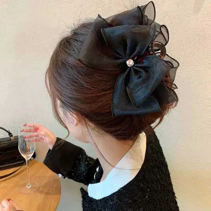 1pc Mesh Bow Hair Claw Butterfly Style Sweet Princess Elegant Back of Head Top Clip for Women Spring Summer New
1pc Mesh Bow Hair Claw Butterfly Style Sweet Princess Elegant Back of Head Top Clip for Women Spring Summer New