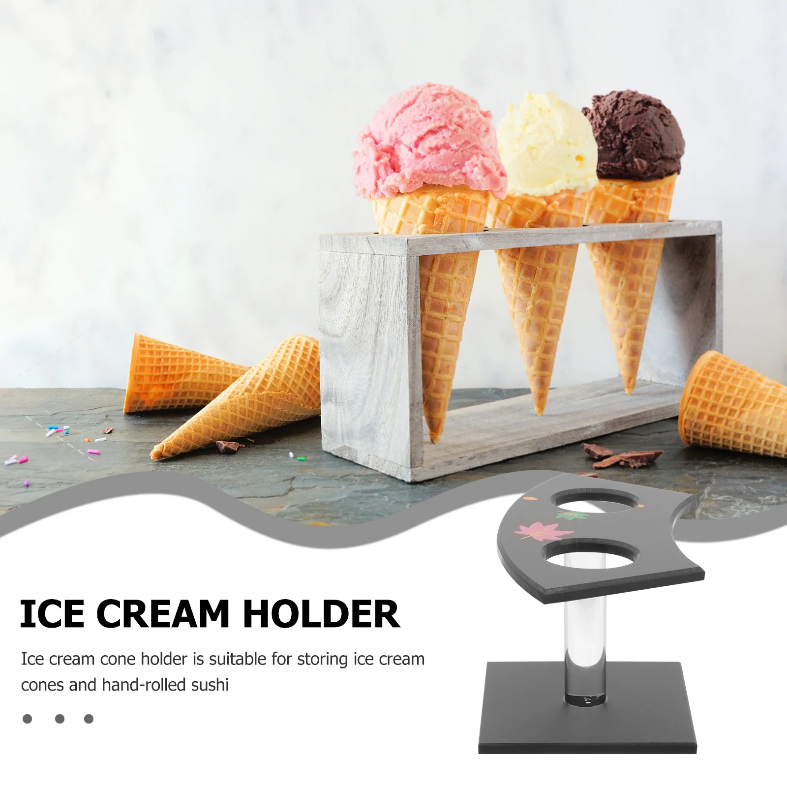 Roll Holder Ice Cream Stand Acrylic Display Rack For Party Dessert Decor Cone Cone Holders For Display Holder Stand
Roll Holder Ice Cream Stand Acrylic Display Rack For Party Dessert Decor Cone Cone Holders For Display Holder Stand